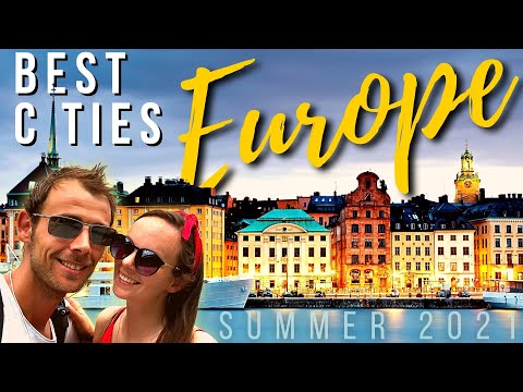 6 BEST cities to travel in EUROPE in summer 2022 (4K) | Europe travel guide