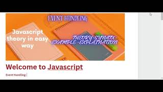 "Mastering Event Handling in JavaScript | Comprehensive Guide for Web Developers!"