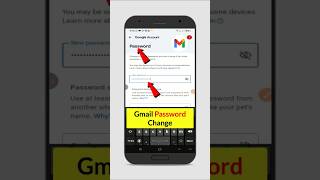 ✅ Gmail Password Change in Bangla 2026 | How to change gmail password in mobile Bangla 2026 #shorts