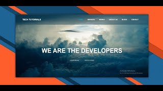 How to make website with video background || Full responsive || Smartcode India