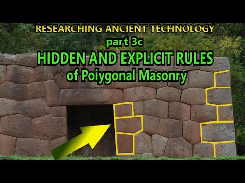Hidden and Explicit Rules of Polygonal Masonry