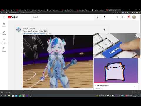 Cat dance to lady vs Sean's VR Cat dance to lady