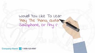 Video Creation Services | Agency-Video.com | Whiteboard Animation | Music Lessons | Video NO 206