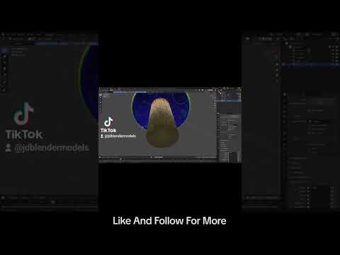 Mushroom Light #3d #3danimation #3dmodeling #3dart #blender3d #blenderanimation #blender #nature