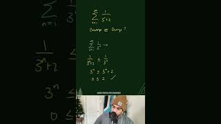 Direct Comparison Test in series! #calculus #calculushelp #mathematics #mathtricks