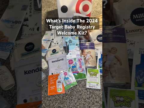 Free Target Baby Registry Welcome Kit #target #babyregistry #freesamples #pregnant #mom #haul