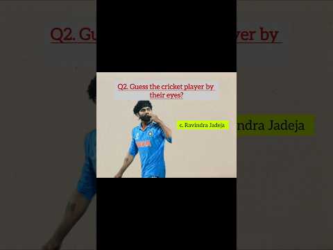 Guess the cricket players by their eyes #trendingquiz #crickt #mindbendingquiz #cricketworldcupfinal