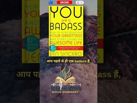You Are a Badass Summary in Hindi | Jen Sincero | Success, Mindset, Motivation | Audiobook Shorts
