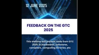 Feedback On GTC 2025