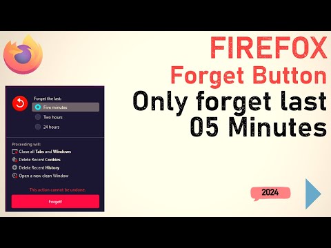 Firefox Forget Button