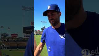 Catching up with Gavin, featuring Chris Taylor (Dodgers). #baseball #mlb #interview #dodgers