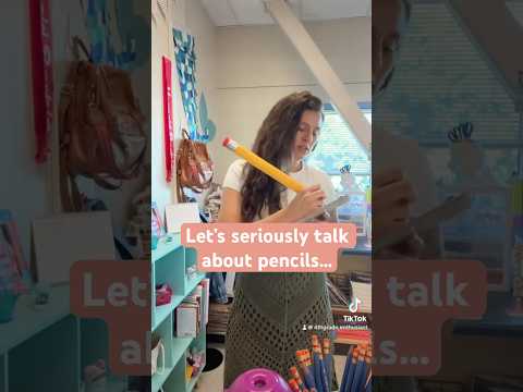 ✏️ Serious Talk About Pencils… 😂 #Shorts #FunnyTeacher #ClassroomHumor