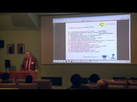 PREFORMA - Information day Brussels 04/04/2014 - Intro Borje Justrell (Project Coordinator)