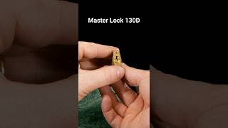 Master Lock opened without using a Master Lock