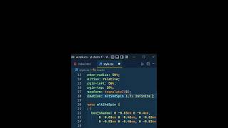 Website Loader Animation 😲 Using CSS only #coding #programming #webdesign #shorts