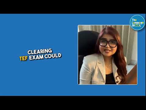 Clear TEF Examination I Learn FRENCH online with The language SKOOL