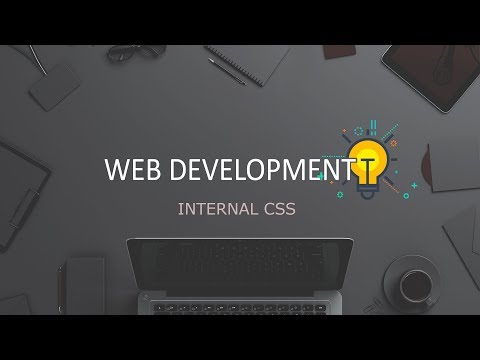 10. HTML- How to insert internal CSS