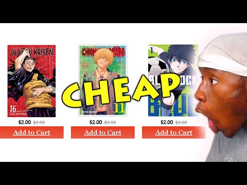 You NEED To Buy Your Manga From Here!