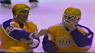SABRES vs KINGS Bench Clearing Brawl March 10, 1985