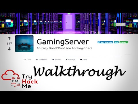 TryHackMe Gamingserver walkthrough || Lxd/Lxc privilege escalation