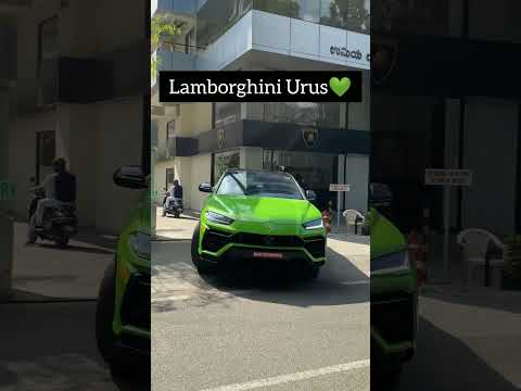 Lamborghini Urus green color💚#LamborghiniUrus #UrusTalk #GreenCars #Lambo #LamboTalk