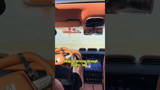 Survival or luxury? 🤔 This amphibious car is next-level! Subscribe for more! 🚀 #shorts #cars