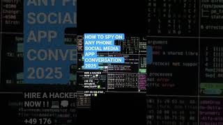 HOW TO SPY ON ANY PHONE SOCIAL MEDIA APP CONVERSATION #hacker #hacking_or_secutiy #newcastlensw #uk
