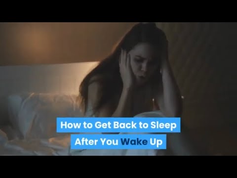 How to Get Back to Sleep After Waking Up