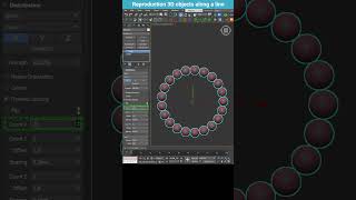 How to Duplicate Objects Along a Path in 3ds Max – Easy Array Tutorial #shorts  #3dsmax #array