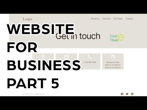 Website for business⚖️  5 of 5  - Contact Page