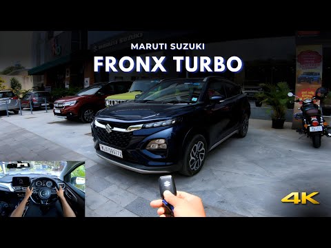 MARUTI SUZUKI FRONX (1.0L Boosterjet AT) - POV Test Drive #33 | ENJE