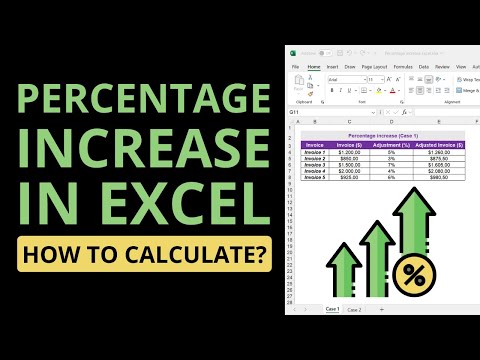 How to Calculate Percentage Increase in Excel (Easy Tutorial!)