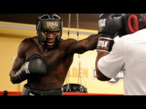 Deontay Wilder Rare sparring footage