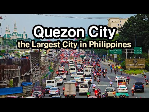 Quezon City Travel - the Most Populous City in the Philippines | 4K Walking Tour