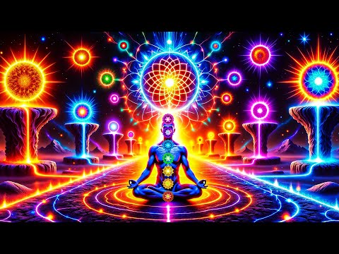 Remove All Negative Energy • Open 7 Chakras 528Hz • Clears the aura & Improves the body #02