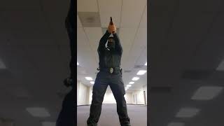Security Ninja Workouts Reps & Clearing & kicks & knife flipping