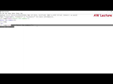 How to take user input in python