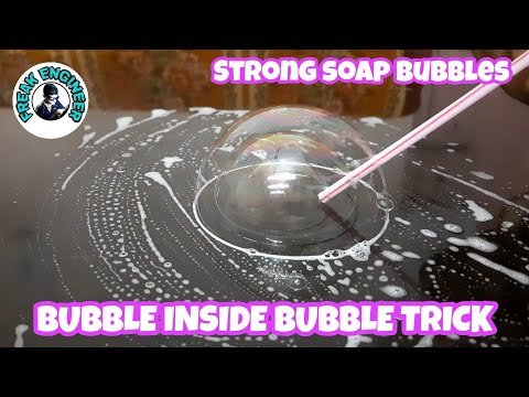 Bubble inside Bubble trick | bubble experiment | freak engineer