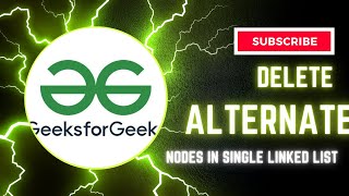Delete Alternate Nodes in a Single Linked List || POTD || 100% Accuracy || Python Solution
