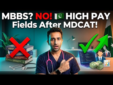 Top Fields Other Than MBBS After MDCAT 🇵🇰 Earn More | Zeshan Gondal