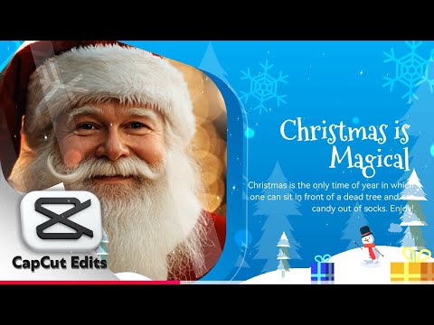 Quick Christmas Slideshow Edit On CapCut