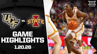 UCF vs. #9 Iowa State Game Highlights | 2025-26 Big 12 Men’s Basketball