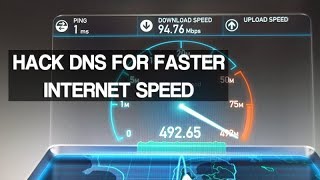 Hack DNS For Faster Internet Speed