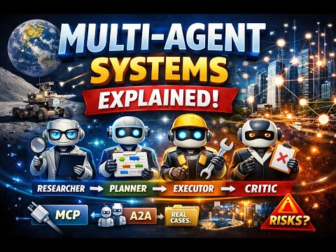 Multi-Agent Systems Explained 🤖🤝 | How AI Agents Cooperate to Solve Complex Problems