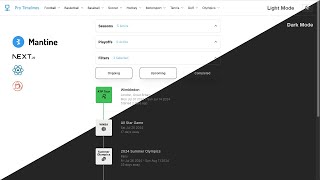 Mantine UI Next.js Dark Mode Light Mode