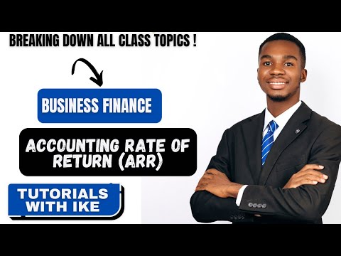 Accounting Rate of Return (Capital Budgeting/Investment Appraisal)