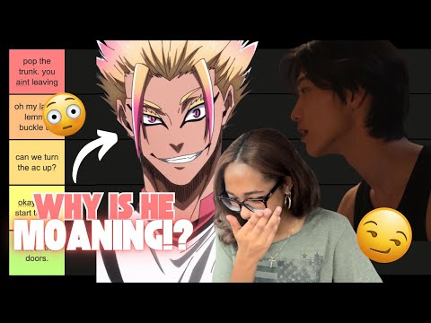 TRAPPED in a car with SHIDOU? (save me) | tier ranking character edits