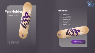 css hover effects | Add to cart css animation tutorial | cool css3 effects