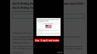 Usa 5 april real exam #youtubeshorts #readingeanglish #ielts #englishexam #education #ieltsexam #stu
