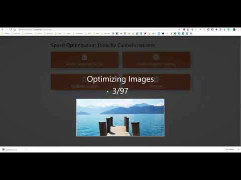 Optimize the speed of any website